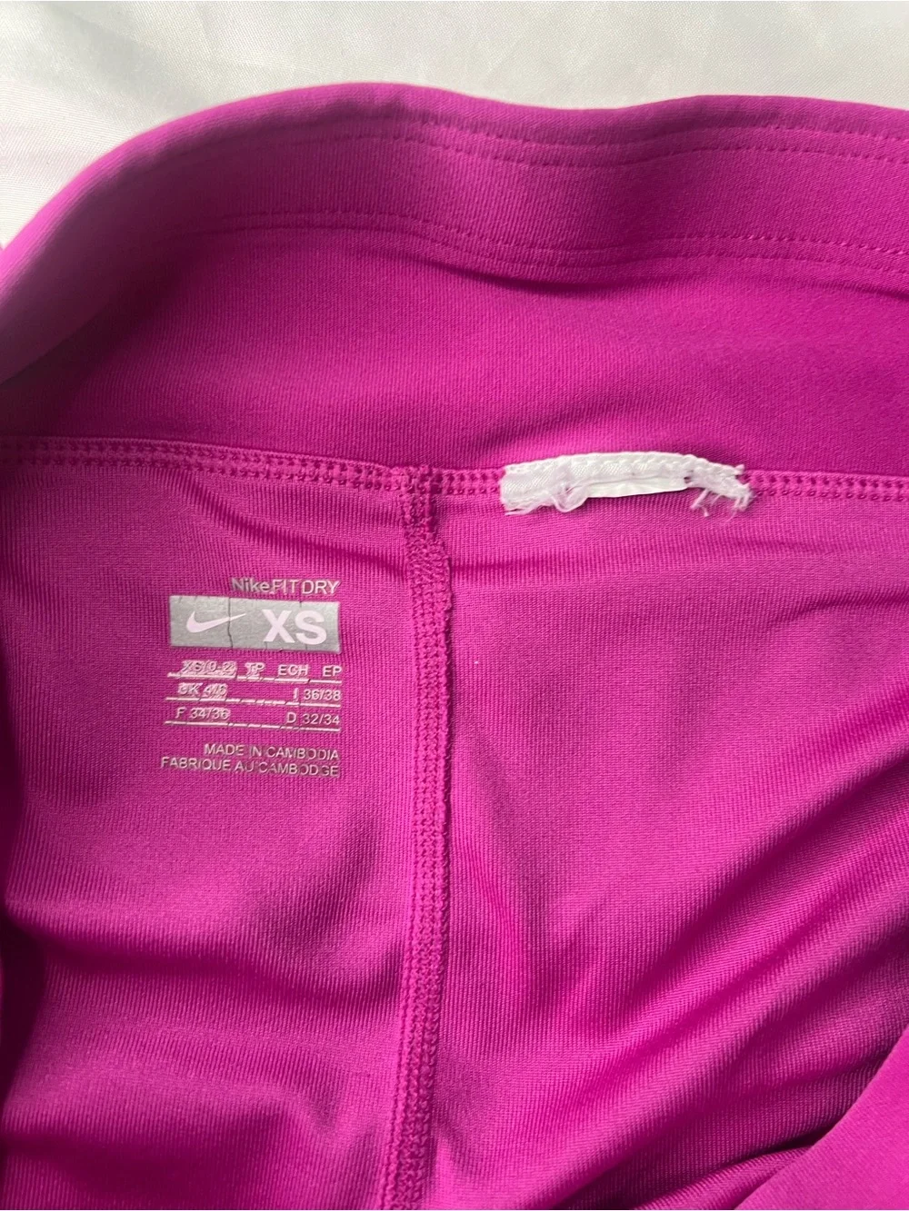 Nike Women’s Magenta Active Skort with Built-In Shorts